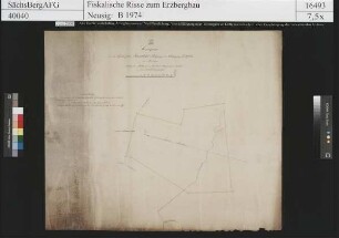 Grubenfeld von Freundlicher Bergmann und Wilder Mann (Wildemann) Erbstolln bei Munzig