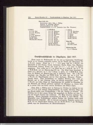 Durchbruchsschlacht in Ostgalizien - Juli 1917