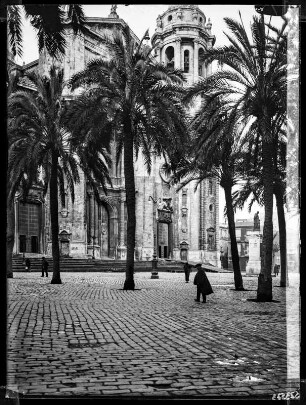 Cadiz, an der Kathedrale