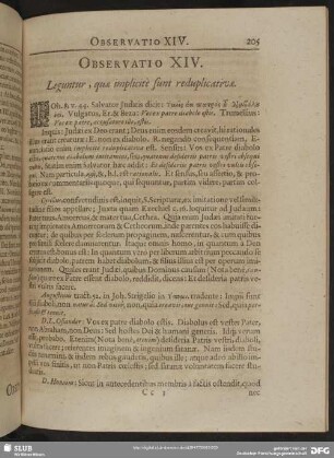Observatio XIV. Leguntur, quae implicitè sunt reduplicativae