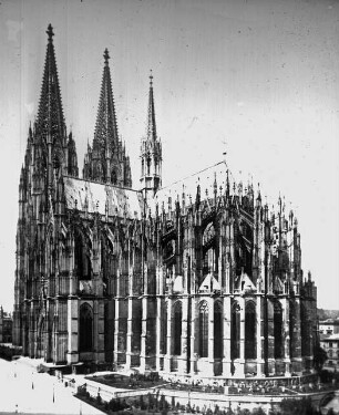 Köln, Dom St. Peter und St. Maria, von SO