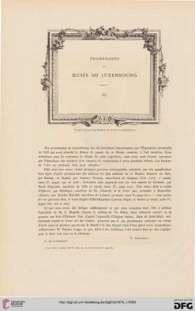 5: Promenades au Musée du Luxembourg