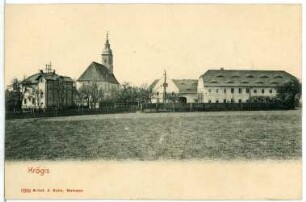 Krögis. Blick auf Krögis