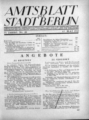 1932,20: Nr. 20, 15. Mai 1932