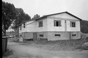 Richtfest für das neue Vereinsheim des Kleintierzüchter-Vereins Karlsruhe-Hagsfeld e.V. im Gewann Mittelruit
