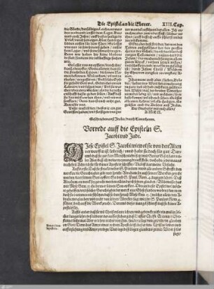 Vorrede zu Jakobus / Judas