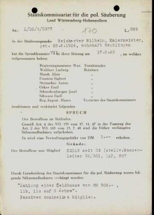 Reicherter, Wilhelm