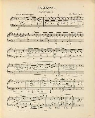 Sonate : E-Dur ; op. 17