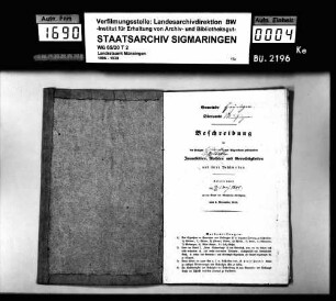 Hayingen: Stiftungsvermögen, Liegenschaften, Grundstock, Ausstandssachen