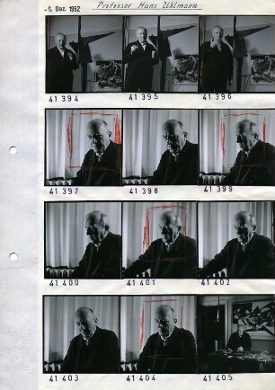 Portraitserie Hans Uhlmann