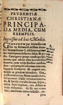 Prudentiæ Christianæ Regulae, Motiva, Media, Exempla Selectiora : Accommodata Ad Vitam Recte Instituendam; In Quovis Statu, 3. Media Prudentiae