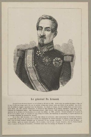 Bildnis des Jacques Leroy de Saint-Arnaud