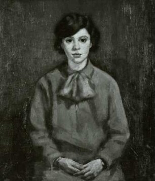 Mädchen in Grau