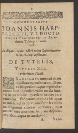 De Tutelis, Titulus XIII.