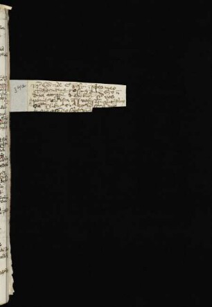Brief oder Briefkonzept (Fragm.), lat.