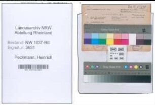 Entnazifizierung Heinrich Peckmann , geb. 13.03.1904 (Kriminalbeamter)