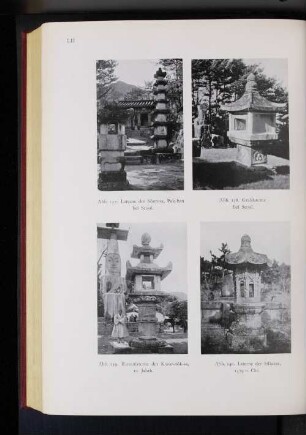 Abb. 138. Grablaterne bei Seoul.