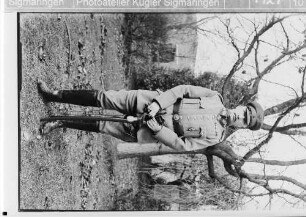 Generalmajor Heinrich von Maur in Uniform