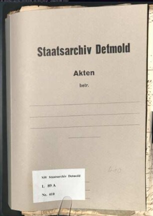 Eingaben, Gesuche [supplicata] und Anderes "ohne Bedeutung" [nullius momenti], Band 3 (v.a. Ende 16.-Mitte 17. Jahrhundert)