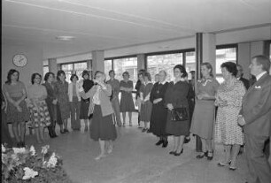 Informationsbesuch der Ministerin für Arbeit, Gesundheit und Sozialordnung Annemarie Griesinger bei der Fachschule für Sozialpädagogik des Evangelischen Diakonissenhauses Bethlehem