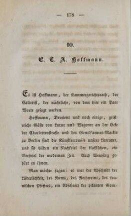 10. E.T.A. Hoffmann