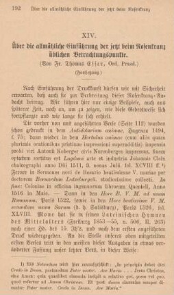 192-217 Über die die allmähliche Einführung der jetzt beim Rosenkranz üblichen Betrachtungspunkte