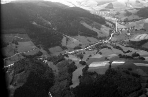 Glottertal: Glottertal mit Glotterbad, von Osten
