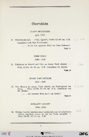 Gemälde (Nr. 31-76)