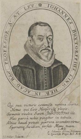 Bildnis des Iohannes Buxtorffius