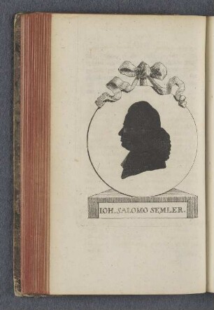 Ioh. Salomo Semler.