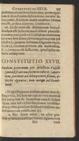 Constitutio XXVII.