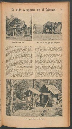 La vida campestre en el Cáucaso