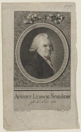 Bildnis des August Ludwig von Schlözer