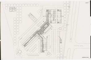 Oberpostdirektion, Hamburg: Grundriss UG