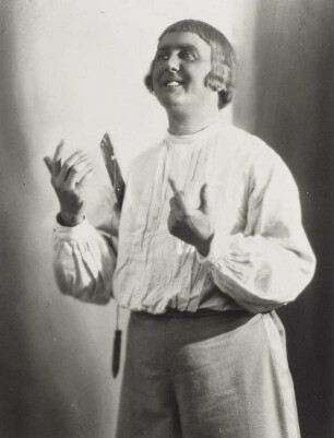 Erich Zimmermann als David in "Die Meistersinger von Nürnberg" von Richard Wagner. Bayreuther Festspiele, 21.07.1933