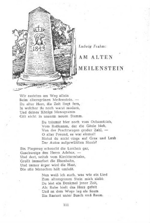 Am alten Meilenstein