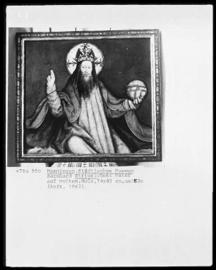 Gottvater auf Wolken