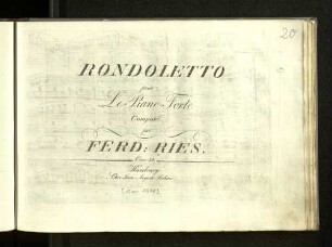 Rondoletto : pour le piano-forte ; oeuv. 54