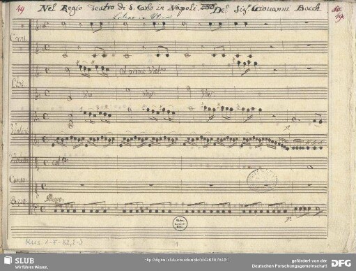 Catone in Utica. Excerpts - Mus.1-F-82,2-3 : S, orch, bc; WarB G 2/4; TerB 223/5