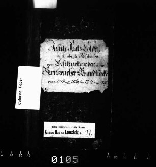 Gerichtshandelsbuch von Bernbruch (bei Bad Lausick)