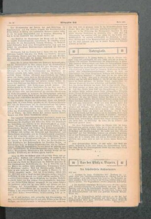 Totenglocke : [Franz Velder] ; [Nekrolog]