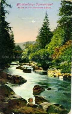 Ansicht aus dem Schwarzatal