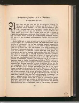 Frühjahrsoffensive 1915 in Flandern