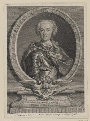 Bildnis des Fridericus III. Rex Borussiae