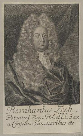 Bildnis des Bernhardus Zech