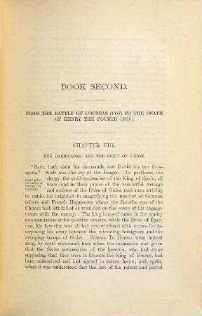 The Huguenots and Henry of Navarre : with maps, 2