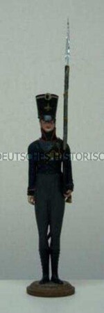 Modellfigur eines Kanoniers, Brandenburgische Artillerie-Brigade, Preußen