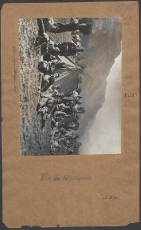 Österr.-ungar. Zeltlager in Tirol