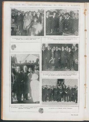 El viaje del embajador especial de Italia a Rosario