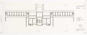 Kulturzentrum, Ios: Grundriss Kellergeschoss 1:200
